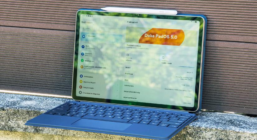 BlackView Mega 12 - a billentyűzet, a tok meg a többiek