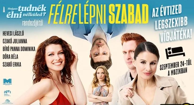 Félrelépni szabad: Cannes-ban mutatják be az új magyar vígjátékot!
