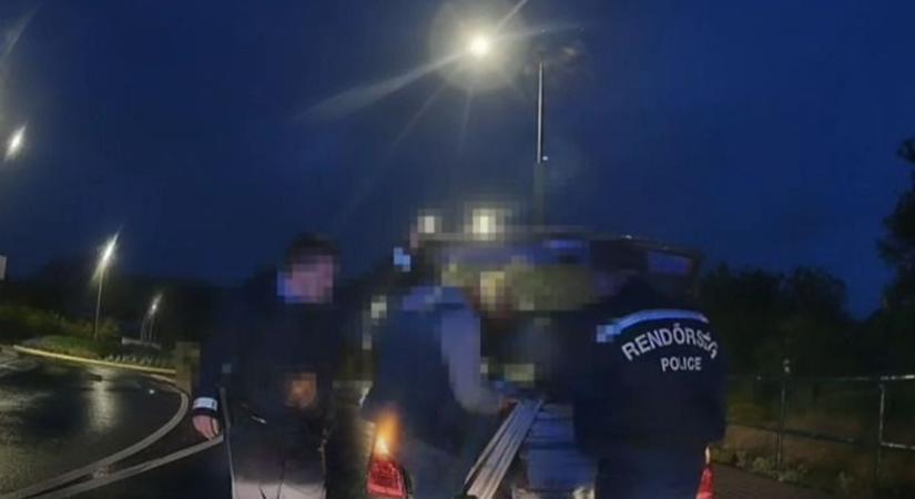Rutinellenőrzés leplezte le a tolvajt: milliós értékben lopott egy balatoni építkezésről (videó)