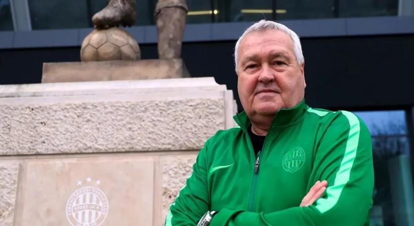Újra a pályán a legenda, akit a Fradi tartott életben