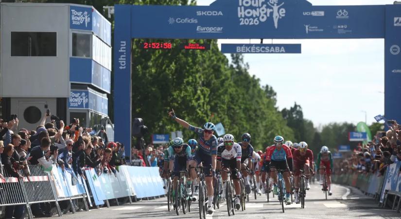 Tour de Hongrie: Tim Merlier hozta a papírformát és nyerte az első szakaszt