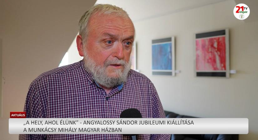 Aktuális (2026.05.13) „A hely, ahol élünk” - Angyalossy Sándor jubileumi kiállítása a Munkácsy Mihály Magyar Házban (videó)