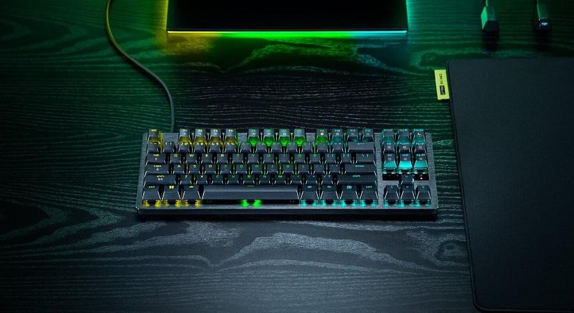 Megérkezett a Razer Huntsman V3 Tenkeyless 8 KHz Gaming Keyboard