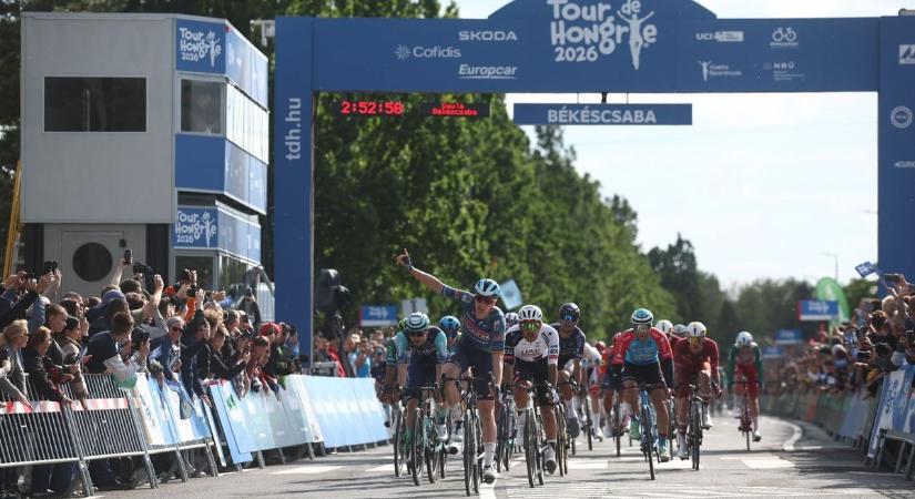 Komoly bukás és repülő BMX is volt a Tour de Houngrie első szakaszán