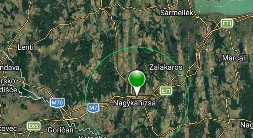 Földrengés Nagykanizsán