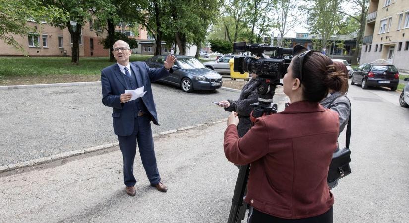 A parkoló már kész, később épül meg a föld alatti esővízgyűjtő – nagyberuházásra készül a zalai város (galéria)