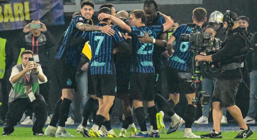 Legyőzte a Laziót, tizedszer Olasz Kupa-győztes a hazai porondon duplázó Inter