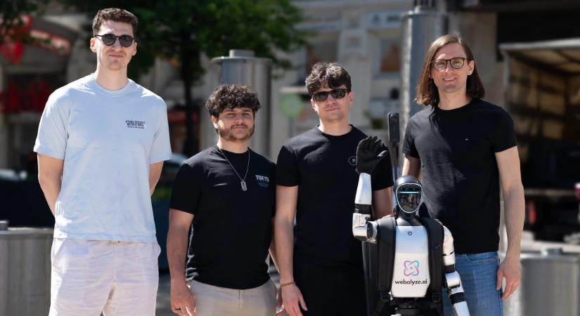 Az adat többé nem csak a nagyok kiváltsága: magyar csapat 18 millió forintos robotja járja Budapest és San Francisco utcáit, hogy plakátokat nézegessen