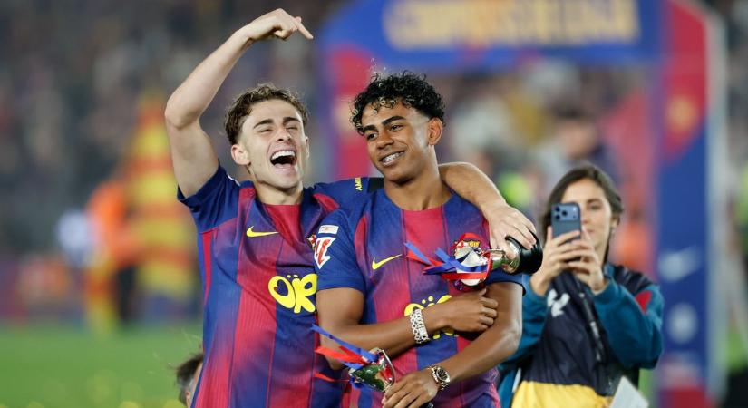 Lamine Yamal eltévedt a barcelonai fiesztán