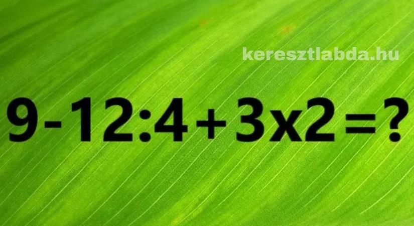 Napi matek feladat: Mindenki fejben számolja, de a legtöbben rosszul csinálják