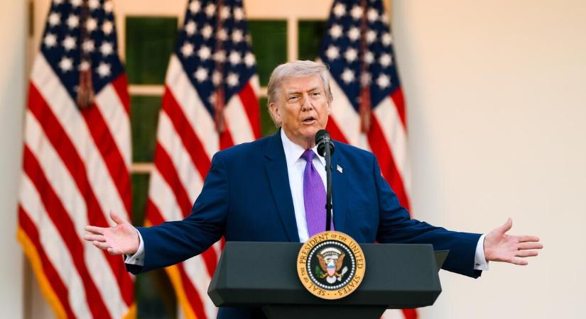 Trump besétált a vörös szőnyegen, elkezdődött az amerikai-kínai csúcstalálkozó