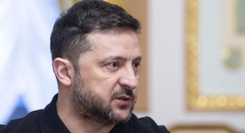 Volodimir Zelenszkij szerint fontos üzenet, hogy Magyar Péter elítélte az Ukrajna elleni heves orosz dróntámadást szerdán