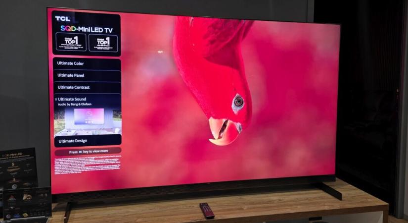 Remek áron érkezik Magyarországra a TCL SQD-Mini LED tévéje!