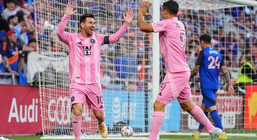 Pintér Dániel nem játszott, Messi duplázott, nyolcgólos mérkőzésen nyert az Inter Miami – videó