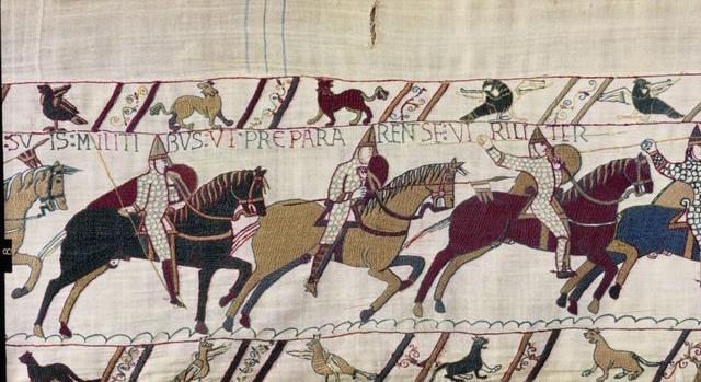 Középkori erdővel fogadják a Bayeux-i kárpitot Londonban