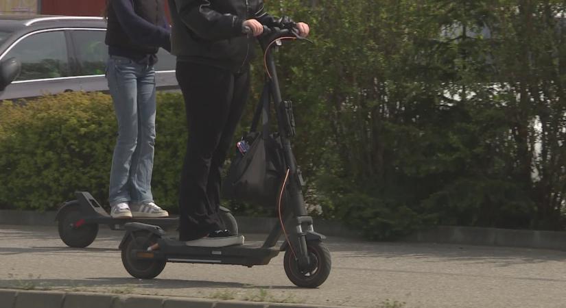 Drasztikusan megugrott a rollerbalesetek száma