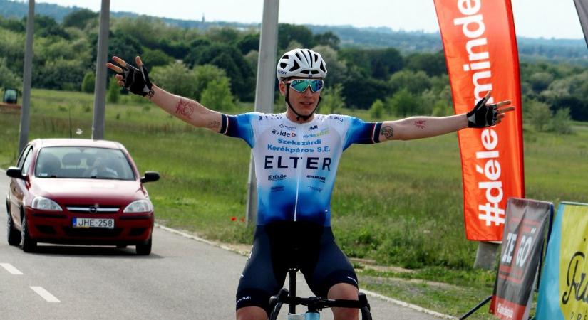 Az Exatlon Hungaryből ismert bringás behúzta a nemzetközi kritériumversenyt
