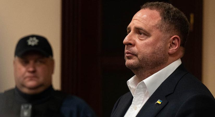 970 milliós óvadék mellett előzetes letartóztatásba került az ukrán elnöki hivatal volt vezetője