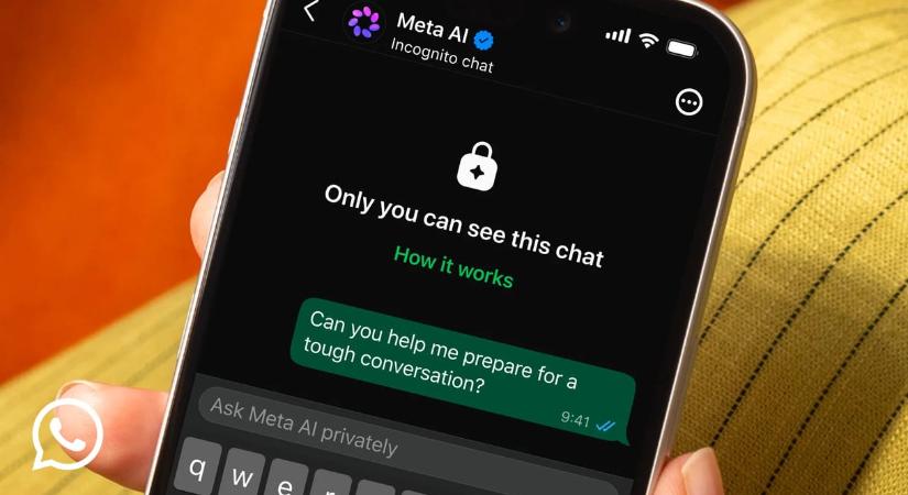 Inkognitó mód jött a WhatsAppba