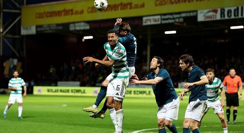 98. perces büntetővel nyert a Celtic, az utolsó fordulós Hearts elleni rangadón dől el a skót bajnoki cím sorsa
