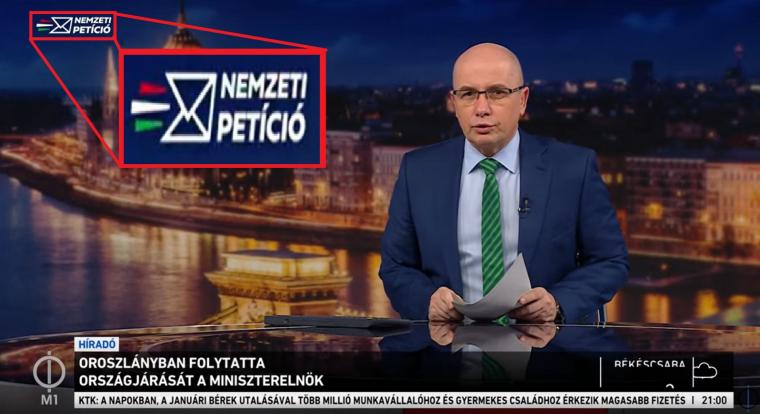 Újabb bírságot kapott a közmédia a Nemzeti Petíció miatt