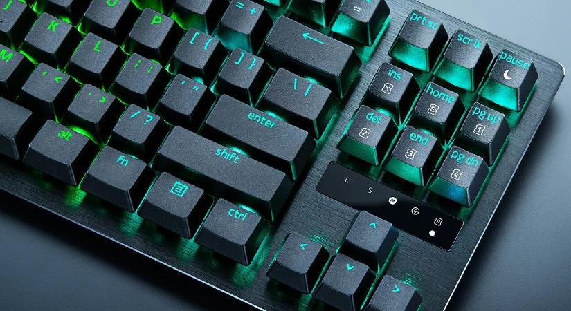 Csak a numpadtól és tárcsáktól vett búcsút a Razer legújabb analóg klaviatúrája