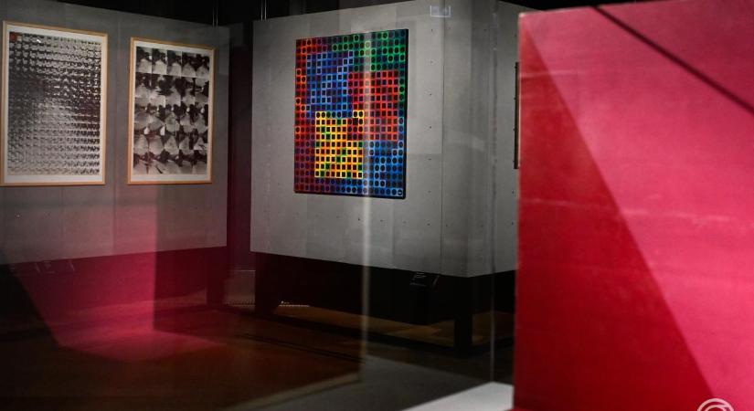 Több mint 140 művel nyílik Vasarely életműkiállítása Budapesten