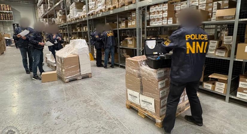 Többtonnányi illegális gyógyszert foglalt le a KR NNI