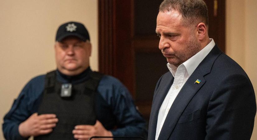 Őrizetbe vették az ukrán elnöki hivatal volt vezetőjét, Andrij Jermakot