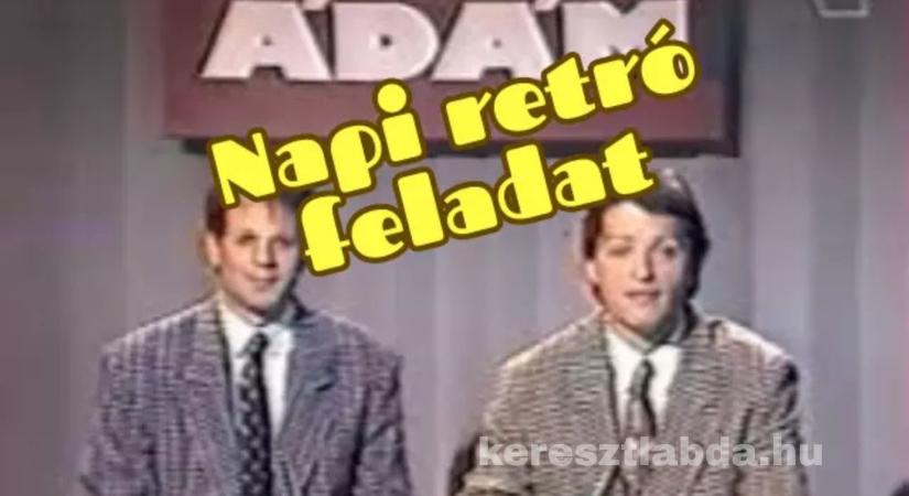 Napi retró feladat: Héder és Palik a 90-es évek képernyőjén, melyik műsorukat ismered fel?