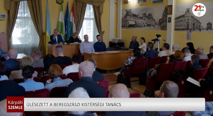 Ülésezett a Beregszászi Kistérségi Tanács (videó)