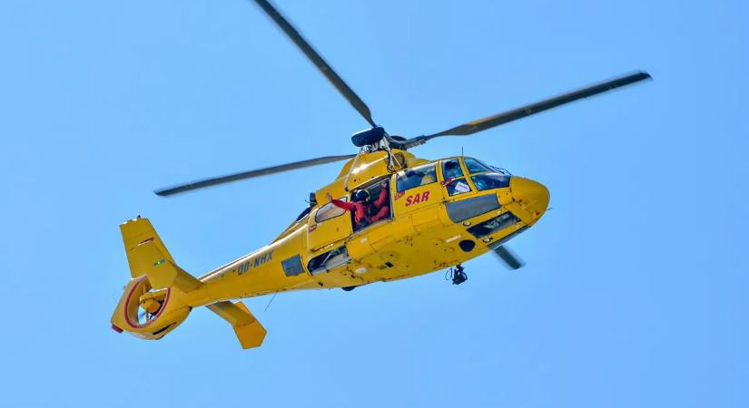 Mentőhelikopterre volt szükség: másodperceken múlt minden