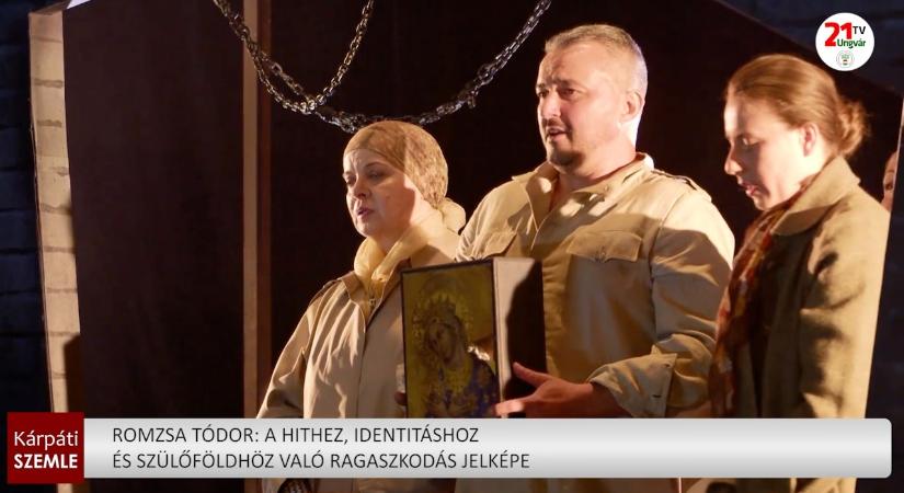 Romzsa Tódor a hithez, identitáshoz és szülőföldhöz való ragaszkodás jelképe (videó)