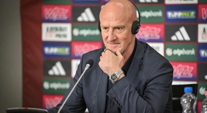 Rossi: Dibusz nem végleg került ki a keretből
