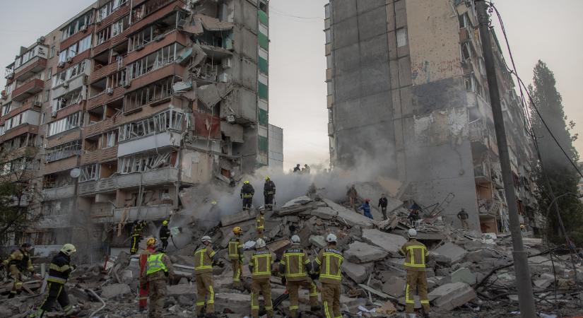 Sok a halott és a sebesült Kijevben az orosz bombázás után