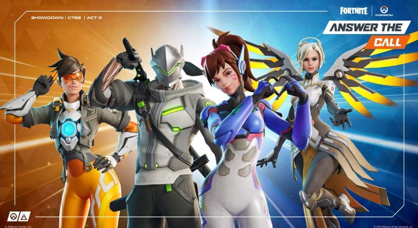 Fortnite-ba ugrik az Overwatch – Tracerék újabb crossoverben térnek vissza