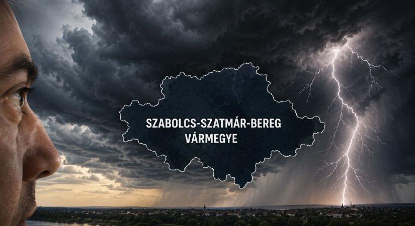 Kiadták a figyelmeztetést: ciklon közeledik, jégeső is lehet Szabolcsban