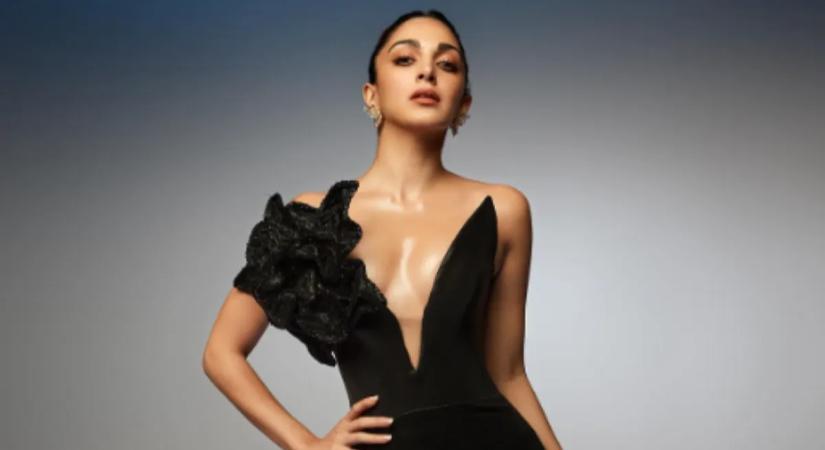 Az indiai színésznő, Kiara Advani meseszép arca, csodás bőre és mellei szinte szoborszerű látványt nyújtanak – képgaléria
