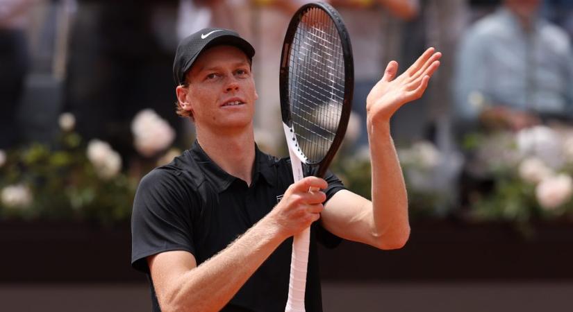Sinner megállíthatatlan, és egy Djokovic-rekordot is megdöntött