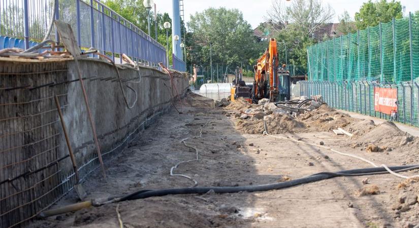 Így áll a Széktói Stadion felújítása  fotók
