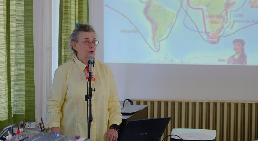 A magyar Robinsonról is szól esett Propper Valéria vásárhelyi előadásán