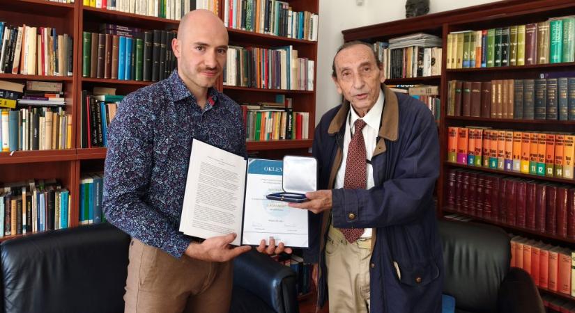 Győri Boldizsár átvette az Európánkért díjat
