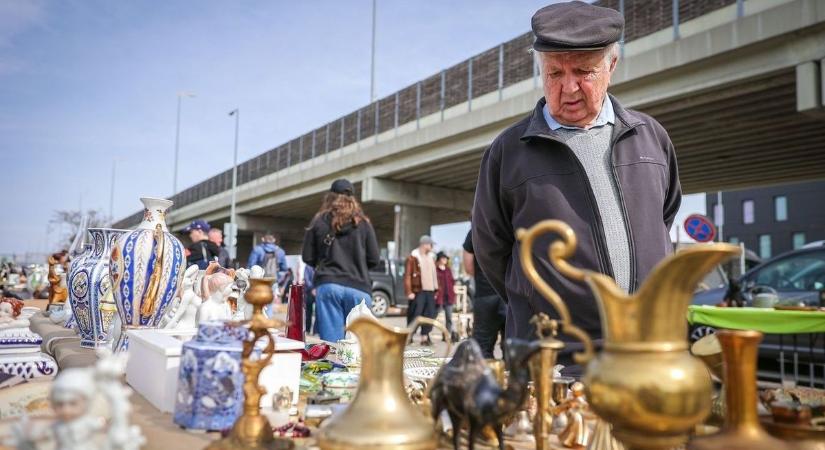 A győri régiségvásár is elmarad a rossz idő miatt