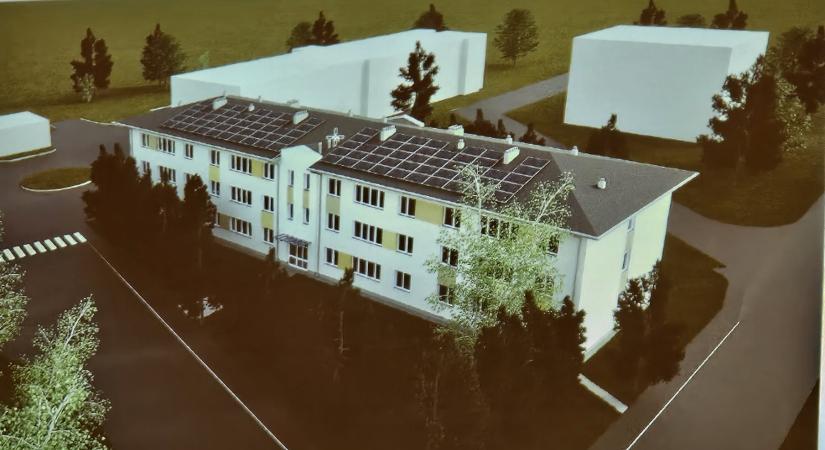 Közel 40 társasházi bérlakás tervei a város asztalán