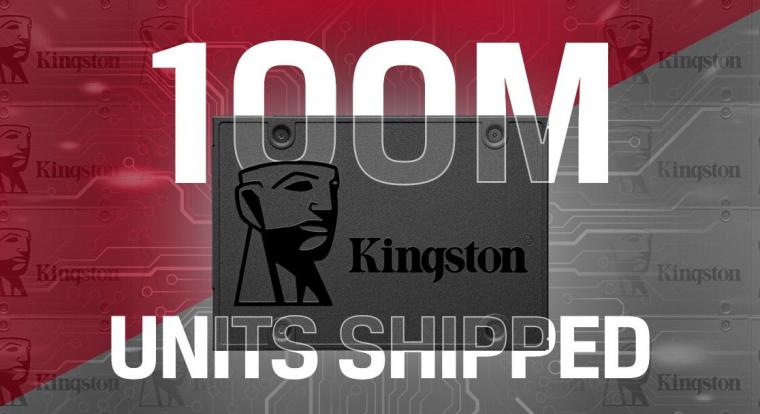 Világrekord! 100 millió Kingston A400 SSD-t adtak el és még nincs vége