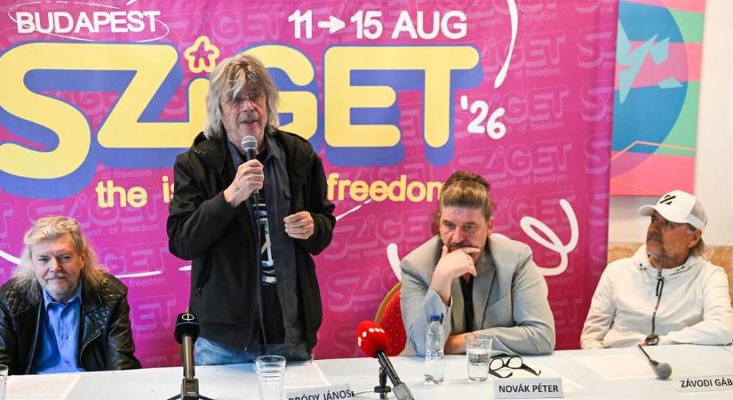 Sziget: Bródy-dalok szólnak hat órán át a mínusz egyedik napon