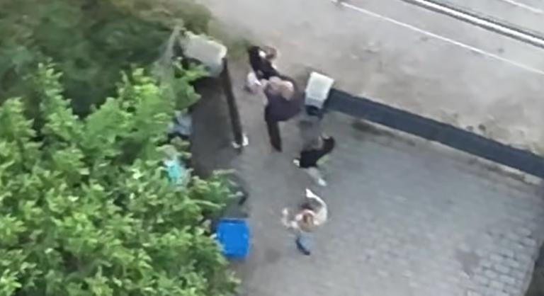 Kerepesen fogtak el egy szökésben lévő férfit, légi felvételen az akció