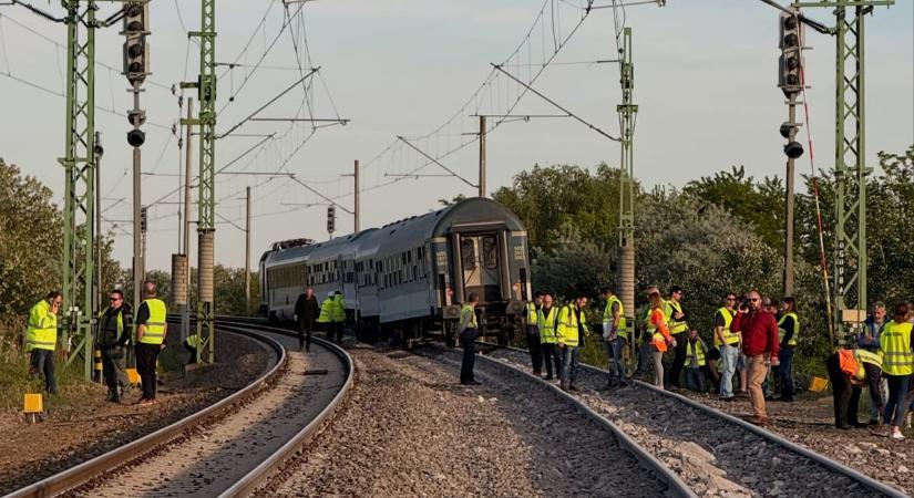 Vitézy Dávid a gyomai siklásról: a vonat túlléphette a váltón megengedett sebességet