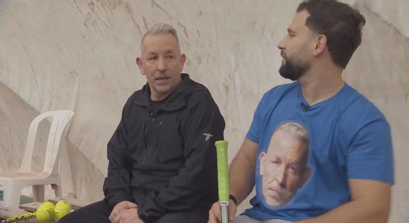 Teniszütővel feszült egymásnak Sárközi Ákos és Rácz Jenő