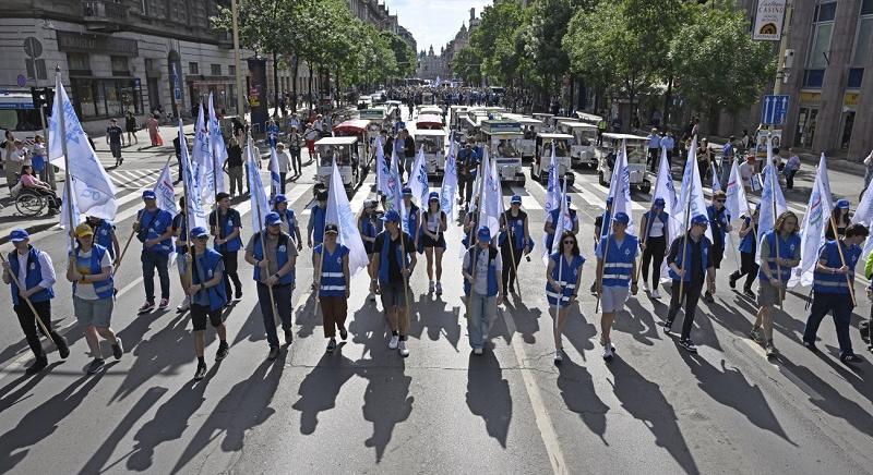 Vasárnap tartják az Élet menetét Budapesten
